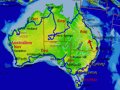 Route Australien